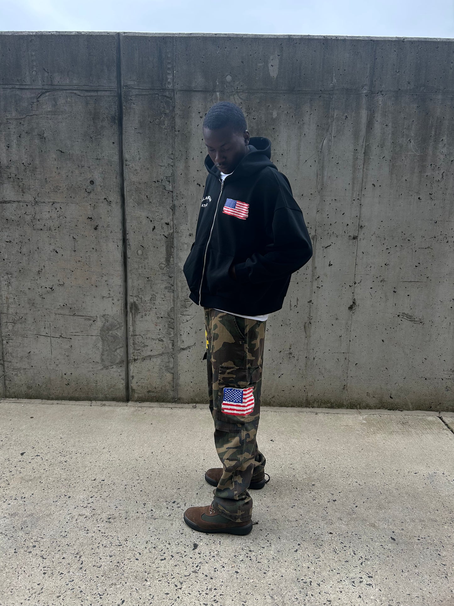 Black All American Hoodies