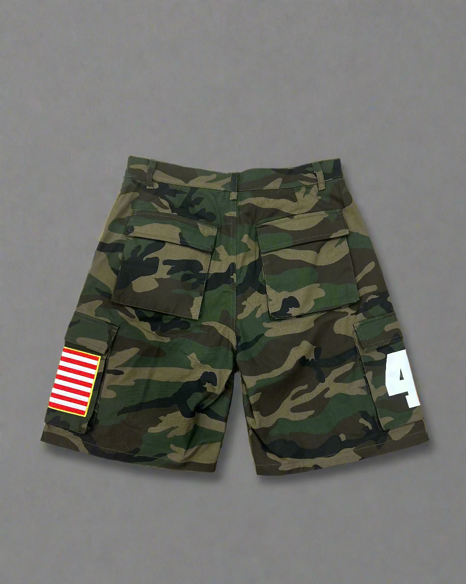 Camo Cargo Shorts